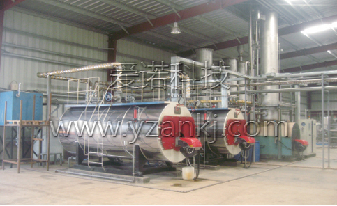 柴油鍋爐煙氣 CO?回收裝置現場